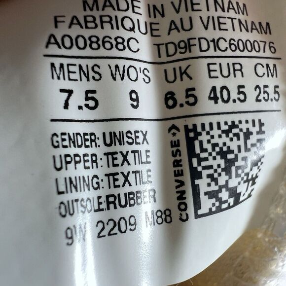 Converse Run Star Legacy CX High Lace Up Platform Shoes Sneakers Women's Size 9 - Picture 8 of 8